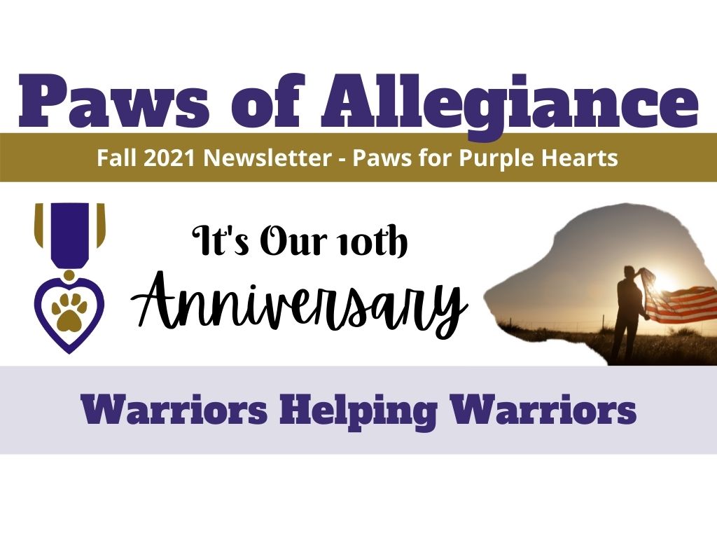 PAWS OF ALLEGIANCE FALL 2021- National