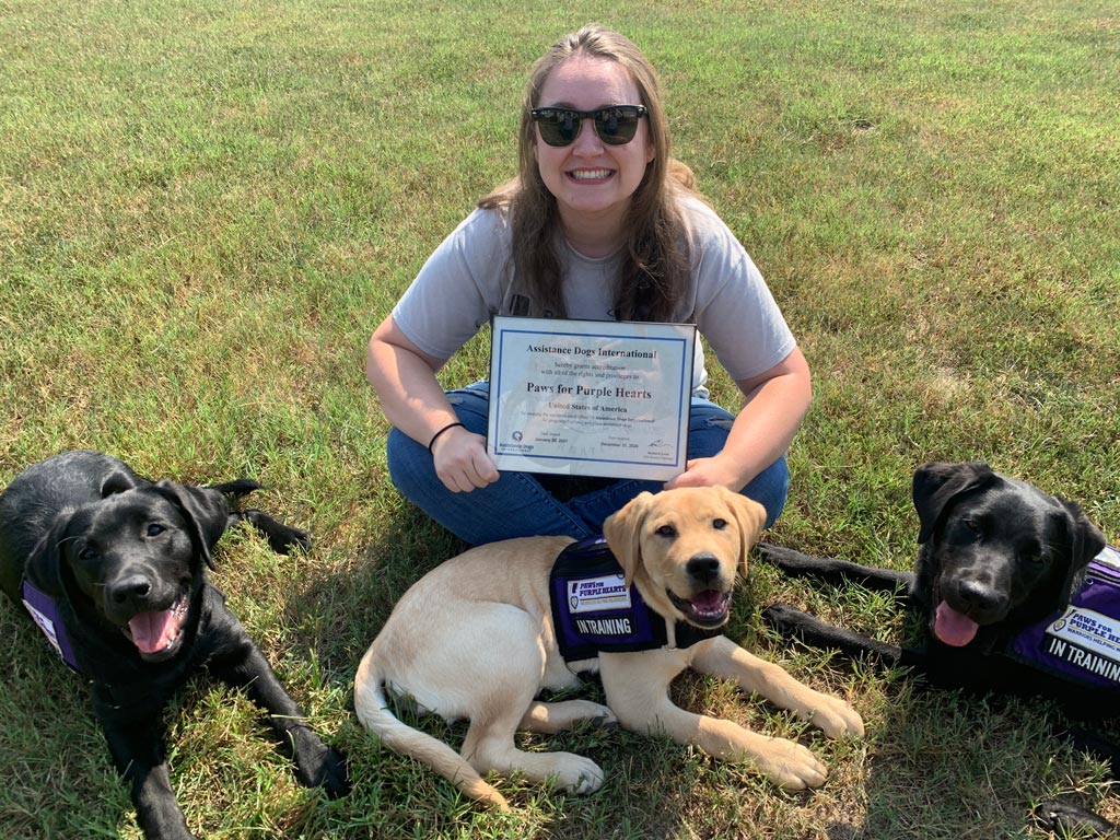 These RG Dogs were so excited to hear that we’ve reached one year of being accredited by ADI!